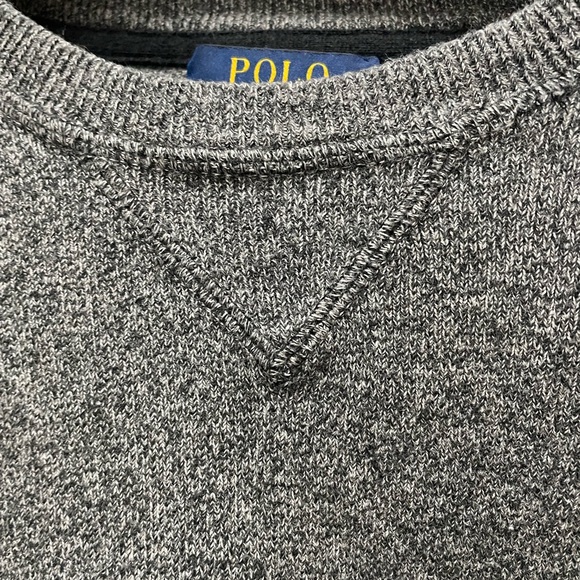 Polo by Ralph Lauren Charcoal Crewneck Sweater - Picture 7 of 7